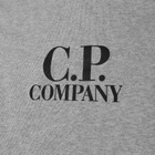 C.P. Company Undersixteen Women's Logo Crew Sweat in Grey Melange