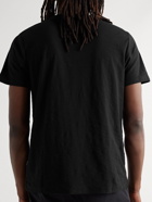 NN07 - Aspen Slub Cotton-Jersey T-Shirt - Black