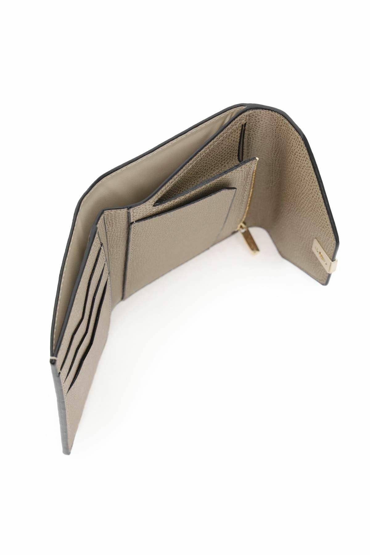 VALEXTRA iside wallet Beige
