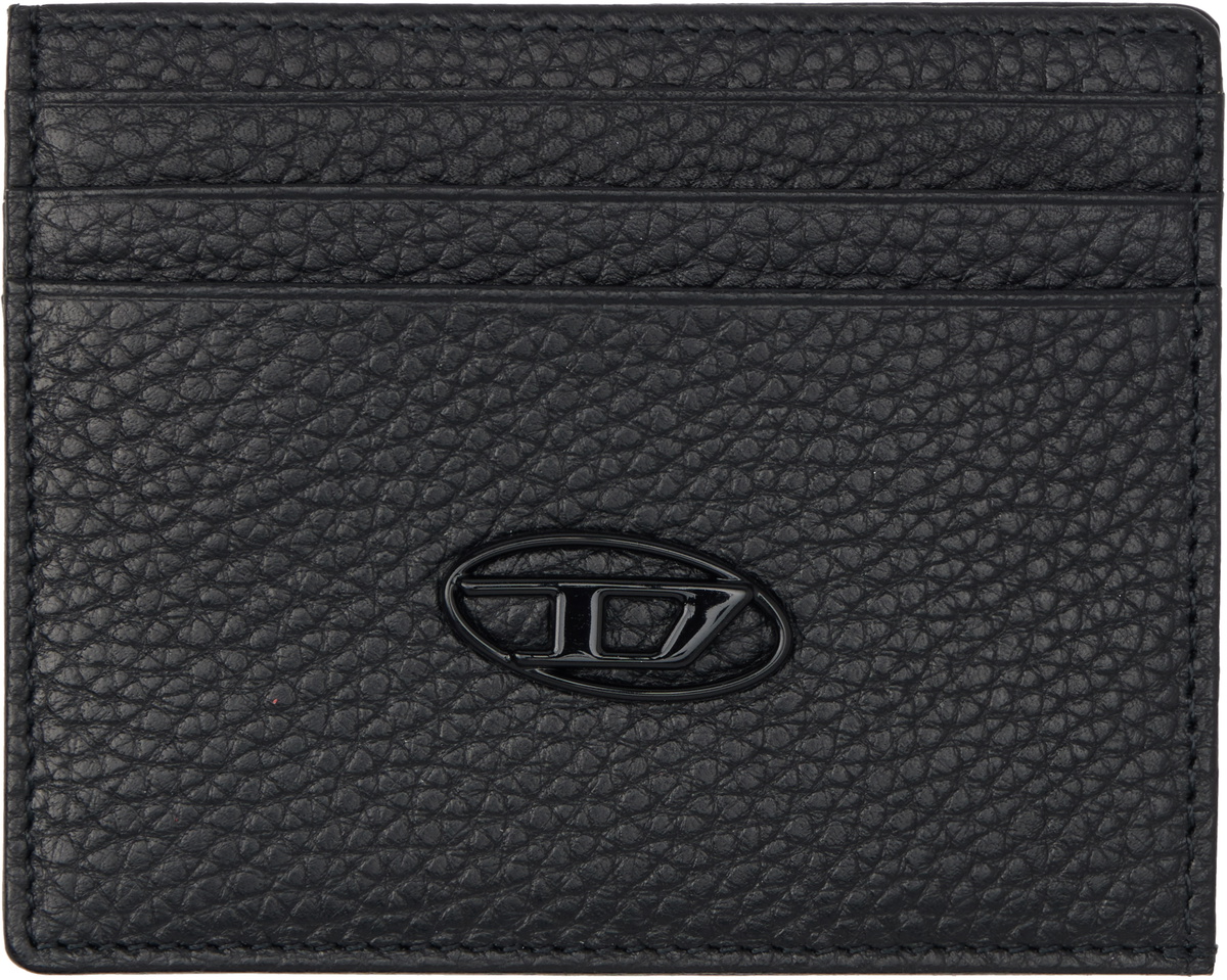 Diesel Black Card Holder