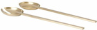 ferm LIVING Gold Fein Salad Servers