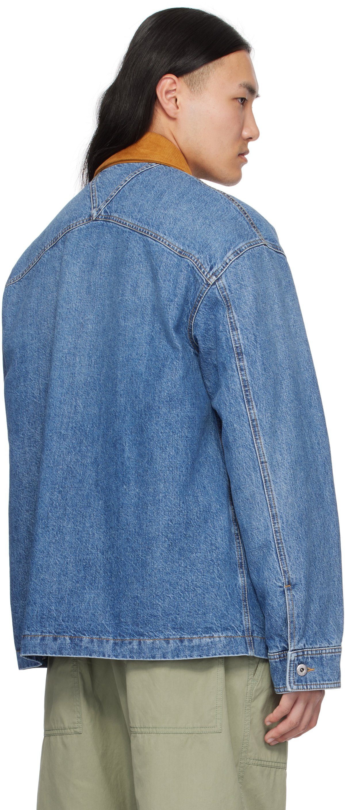 Bottega Veneta Blue Vintage Denim Jacket