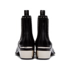 Alexander McQueen Black Leather Chelsea Boots