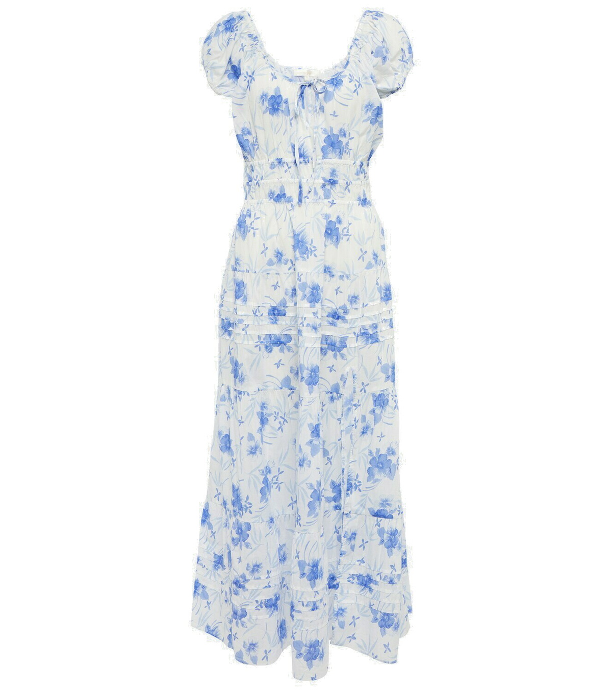 LoveShackFancy Magdaline floral cotton dress LoveShackFancy LoveShackFancy Magdaline floral cotton dress LoveShackFancy