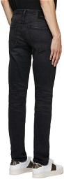TOM FORD Black Stretch Washed Jeans