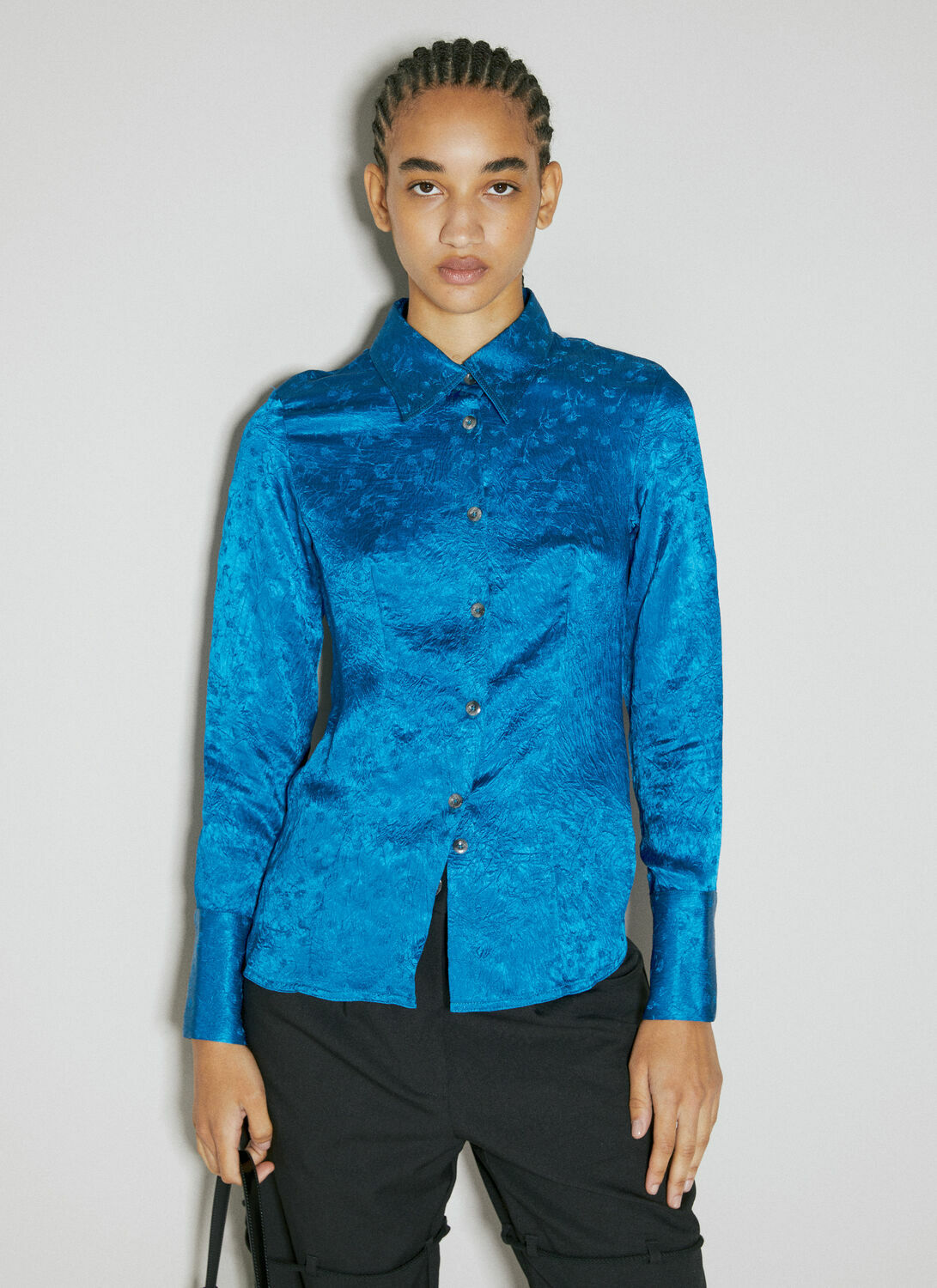 Song for the Mute Crinkle Fitted Shirt