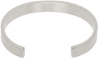 MM6 Maison Margiela Silver Numeric Cuff Bracelet