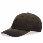 Aries Men's Aged Gothic Cap in Black 