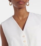 Stella McCartney Cropped wool vest