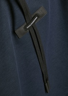 ON Focus Tech Hooded Cotton-blend Sweatshirt Navy
