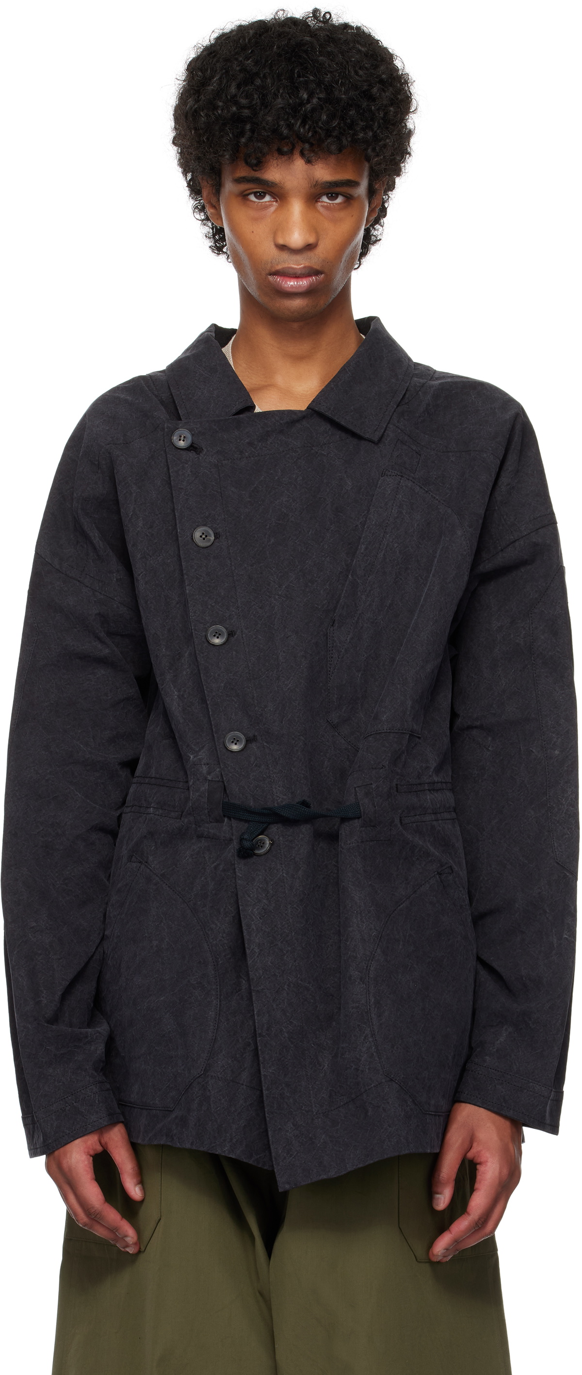 Jan-Jan Van Essche Black #60 Jacket Jan-Jan Van Essche