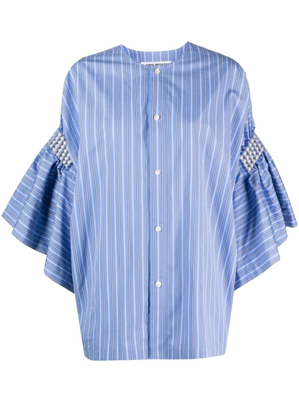 JUNYA WATANABE - Stirped Cotton Shirt Junya Watanabe