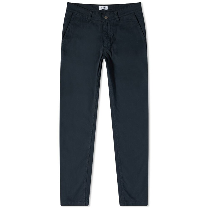 Photo: NN07 Men's Marco Slim Chino in Navy Blue