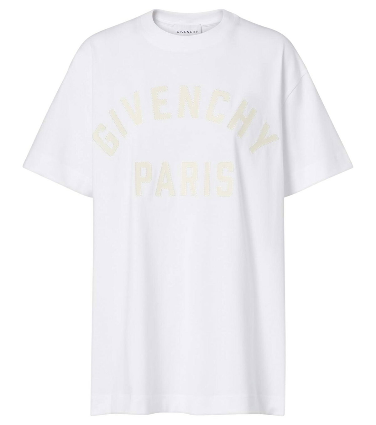 Tシャツ・カットソー GIVENCHY Woman T-Shirt White BW70BFP704 116 ジバンシィ GIVENCHY Tシャツ カットソー スリムフィットTシャツ