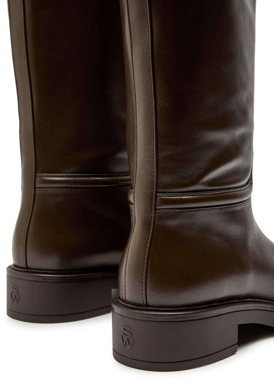 Stuart Weitzman Celia Leather Knee-high Boots Brown