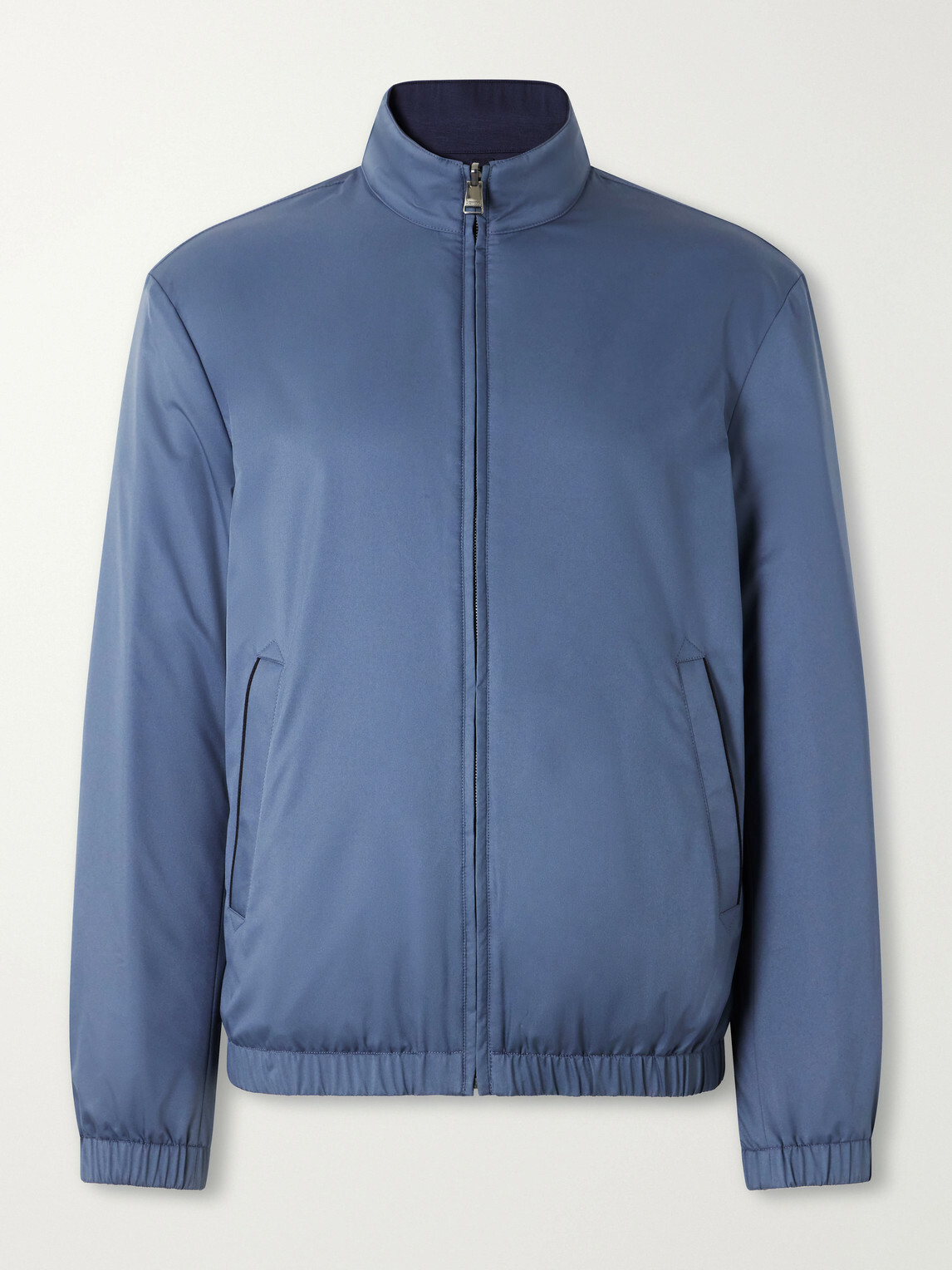 Canali - Water-Repellent Wind-Proof Shell Jacket - Blue