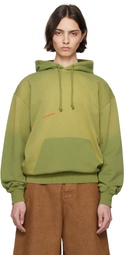JW Anderson Green Logo Hoodie