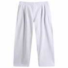 BEAMS Men's Balloon Wide Sweat Pants in Ash Grey