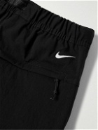 Nike - ACG Smith Summit Straight-Leg Convertible Nylon-Blend and CORDURA® Cargo Trousers - Black