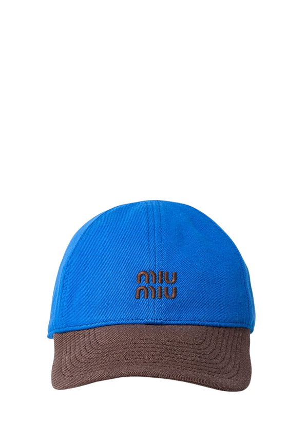 Photo: Miu Miu Logo Motif Baseball Cap