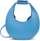 Staud Blue Mini Moon Bag