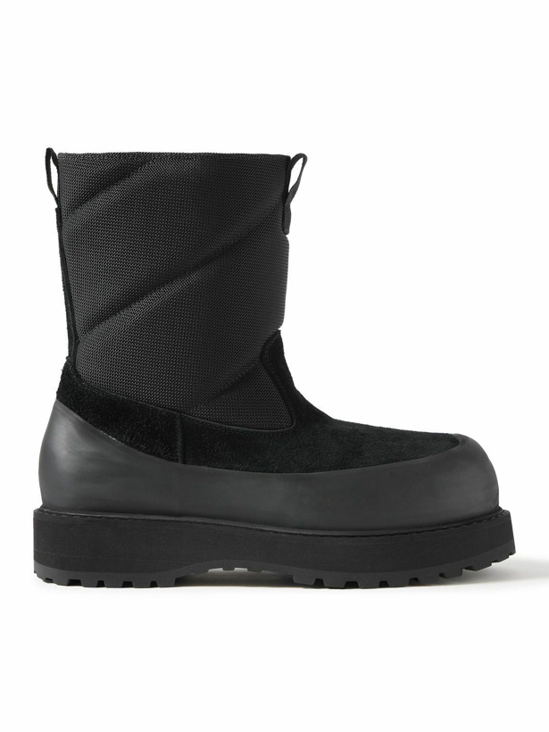 Photo: Diemme - Alpago Rubber-Trimmed Suede and CORDURA® Boots - Black