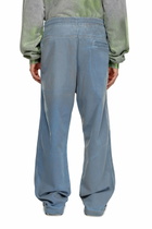 Diesel Relaxed D-Martyans Track Denim - Jeans - Unisex - Blue