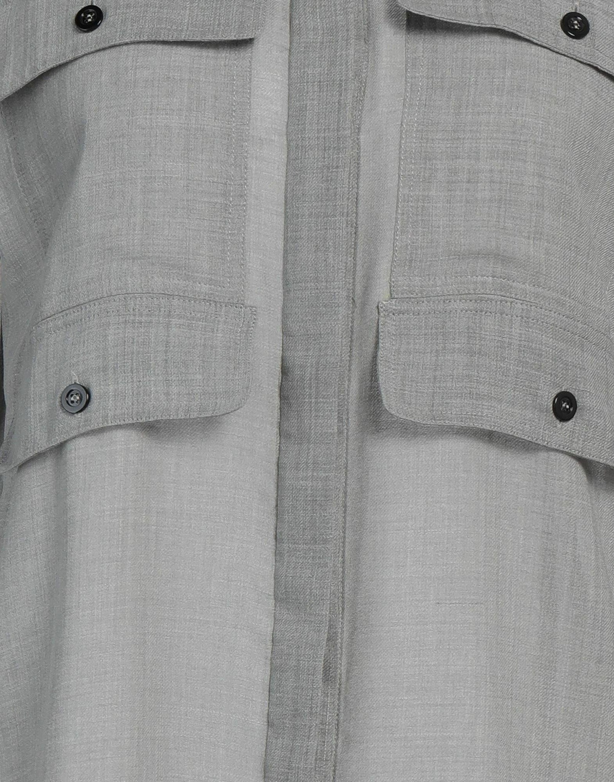 Anthony Vaccarello Womens Shirt in Grey