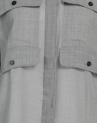 Anthony Vaccarello Womens Shirt in Grey