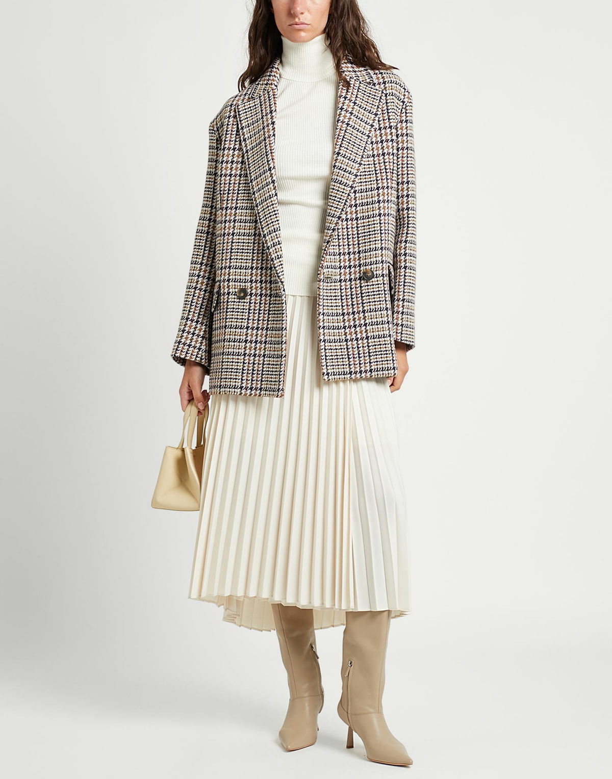 Maje Womens Blazer in Light grey
