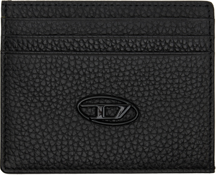 Photo: Diesel Black Leather Card Holder