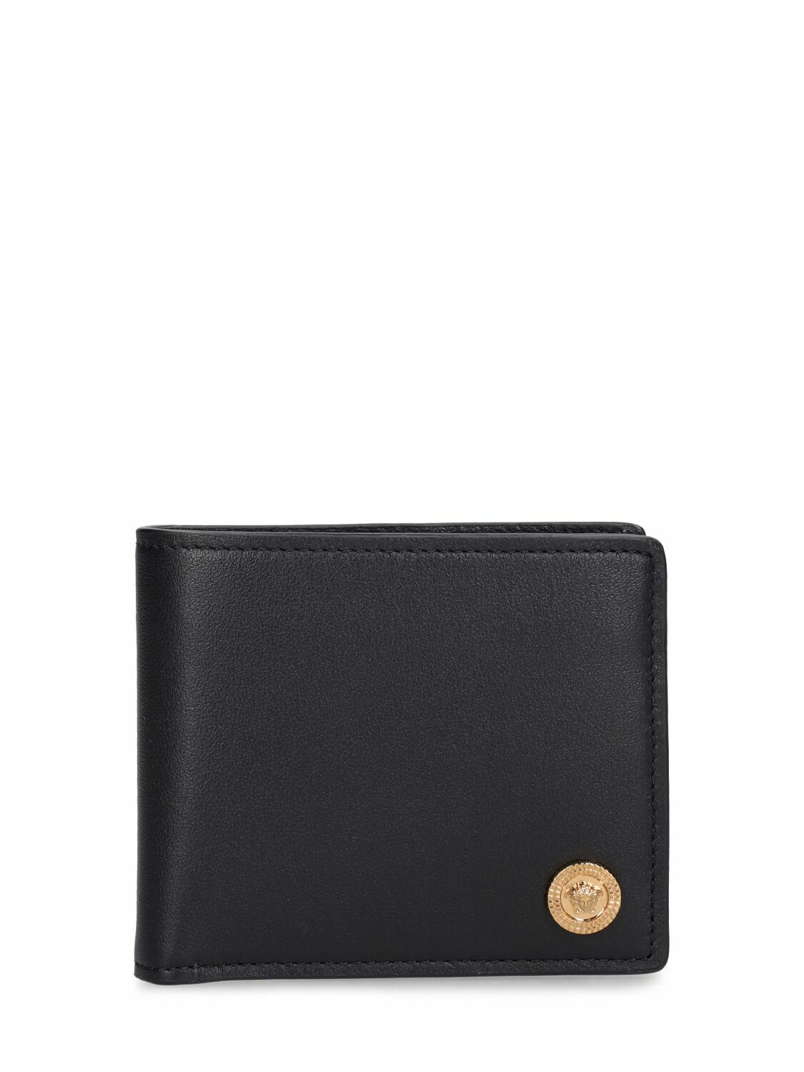 Photo: VERSACE - Leather Wallet W/coin Pocket