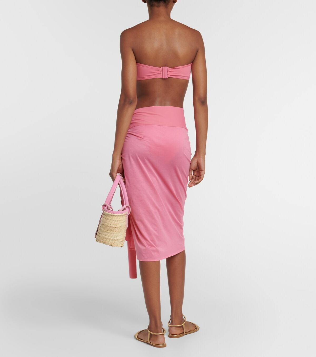 Eres Tanagra cotton jersey beach coverup ERES