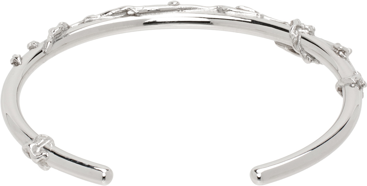 Vasiliki Silver Blodeuwedd Bracelet