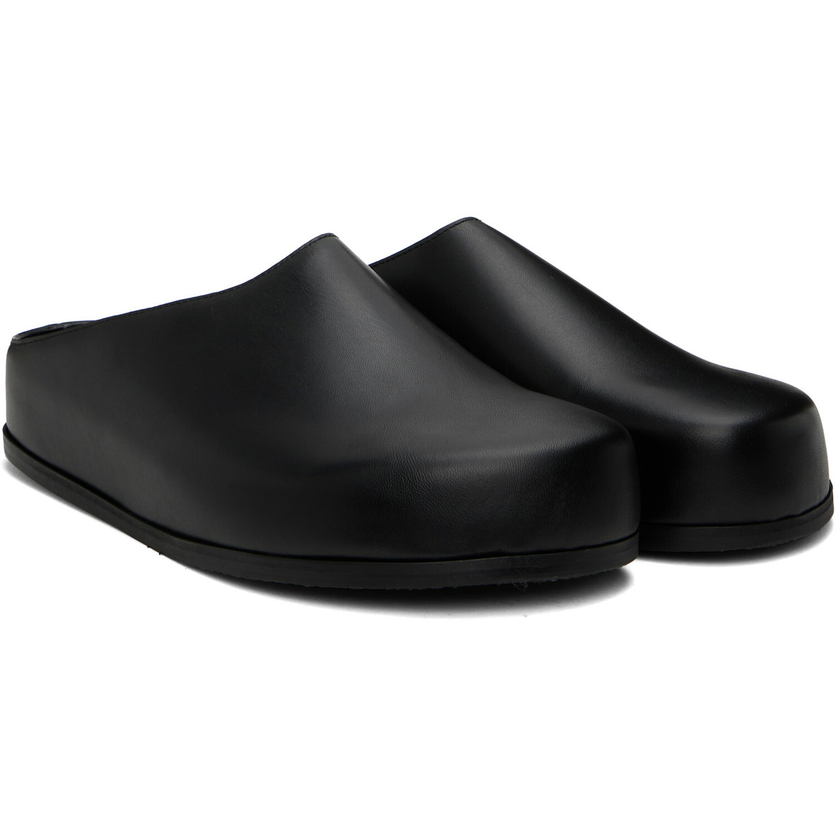 Studio Nicholson Black Wearing Clog Loafers