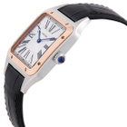 Cartier Santos Dumont Large Model Silver Dial Watch W2SA0037
