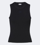 Loewe Anagram cotton-blend tank top