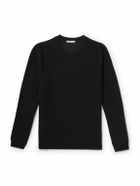 Onia - Waffle-Knit T-Shirt - Black
