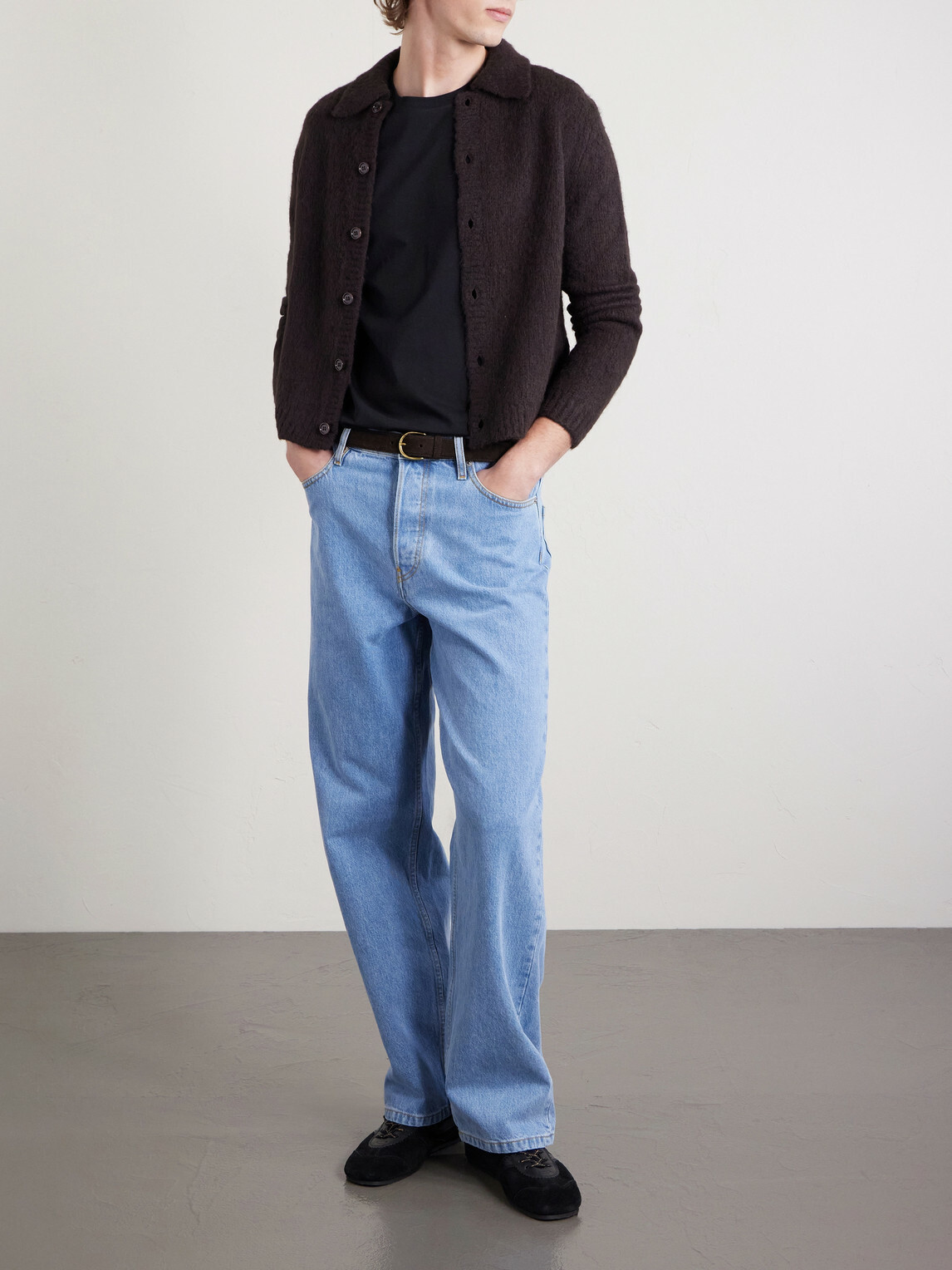 Dries Van Noten - Cotton-Jersey T-Shirt - Black