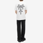 1017 ALYX 9SM Men's Cross Logo T-Shirt in White