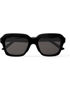 BALENCIAGA - Square-Frame Acetate Sunglasses - Black