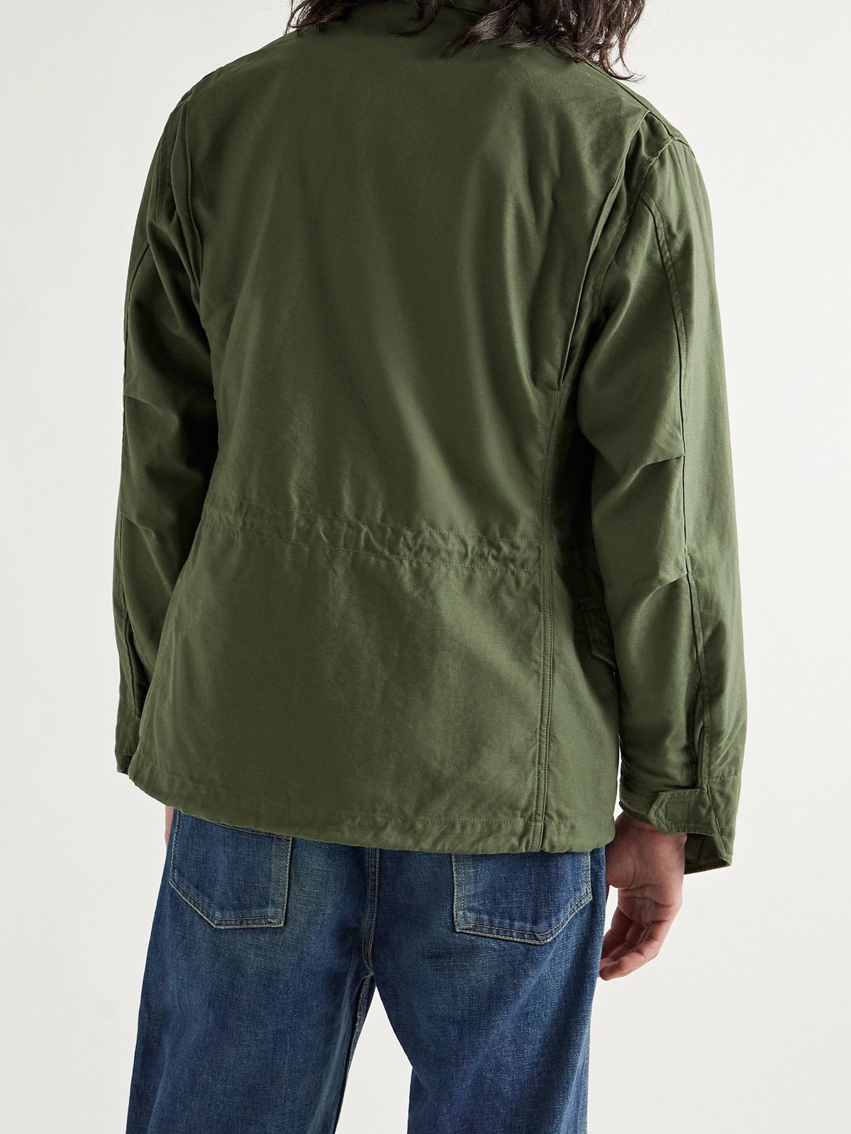 THE REAL MCCOY'S - M-65 Cotton-Sateen Field Jacket - Green The