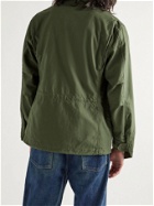 THE REAL MCCOY'S - M-65 Cotton-Sateen Field Jacket - Green