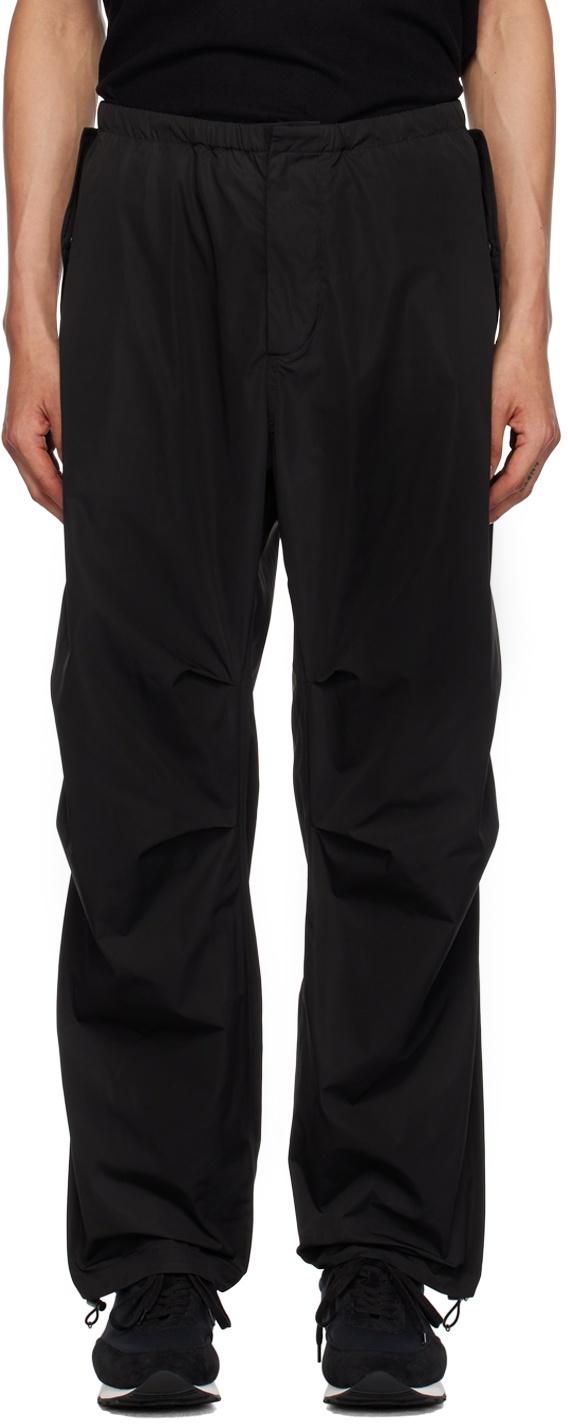 The Row Black Antico Trousers The Row