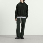 Les Tien Men's Heavyweight Hoodie in Pine
