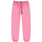 PACCBET Men's Logo Sweat Pant in Pink