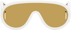 LOEWE White Wave Mask Sunglasses