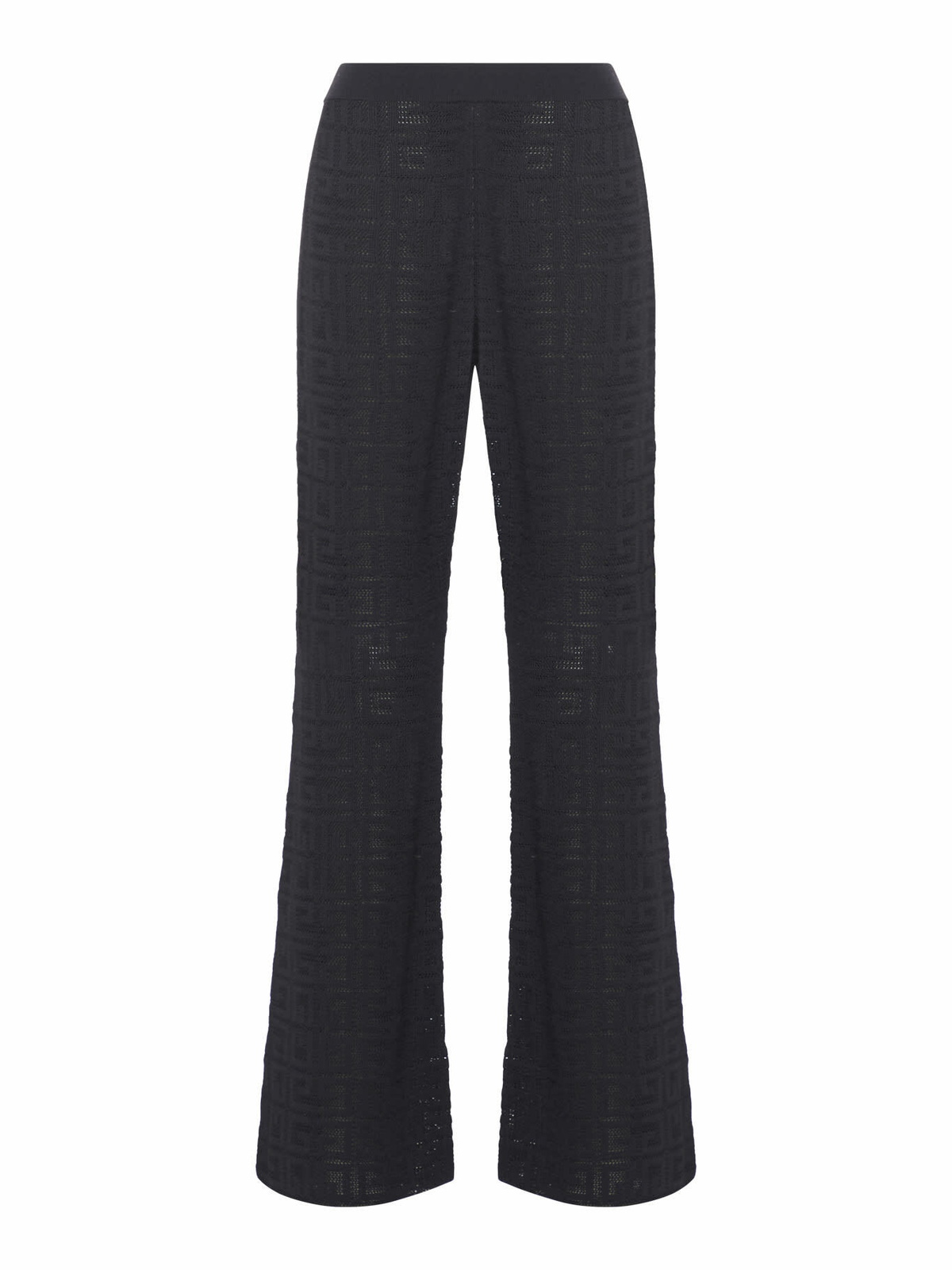 パンツ GIVENCHY BLACK WOOL BLEND FLARED LEG PANT Givenchy Black Wool Blend Flared Leg Pant Givenchy
