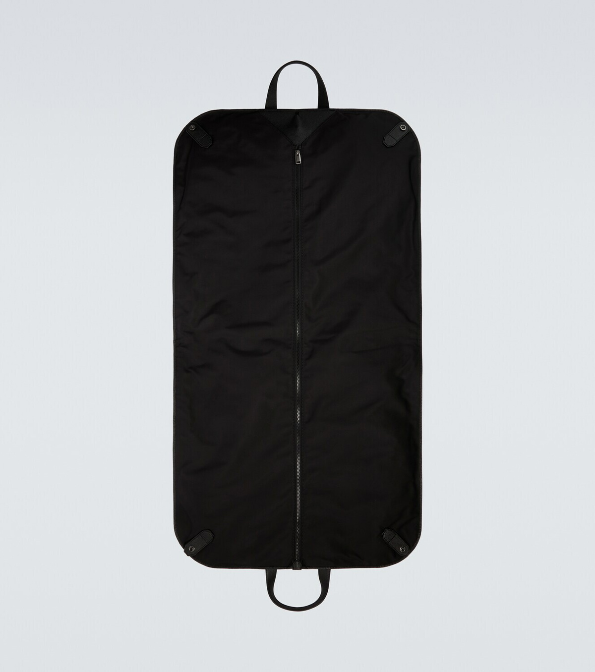 Brioni Leather-trimmed garment bag