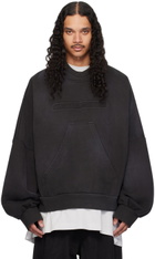 NAMESAKE Black Ports Washed Pop-Up Hoodie